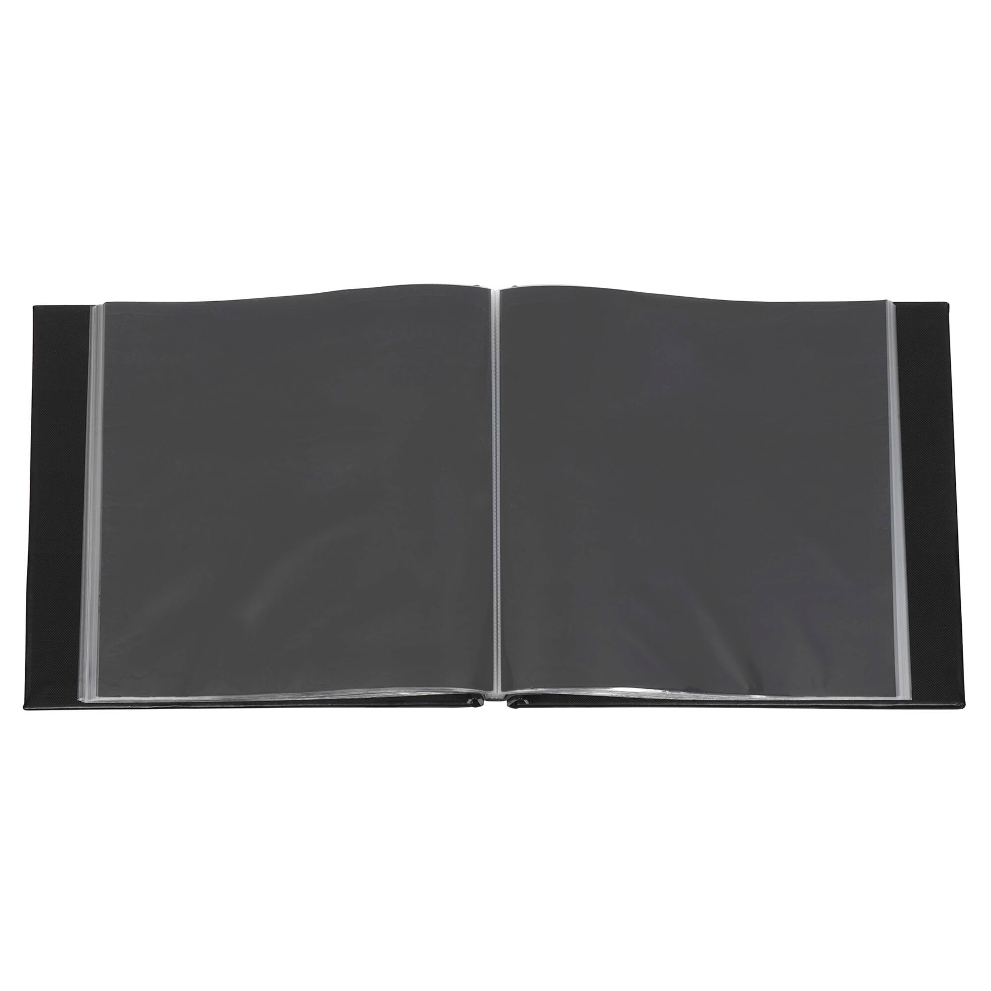 6 Pack: Black Embossed Scrapbook Album by Recollections™